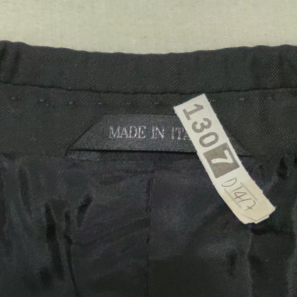 [Cleaned] Armani suit top and bottom set, black, M equivalent, suit cover included