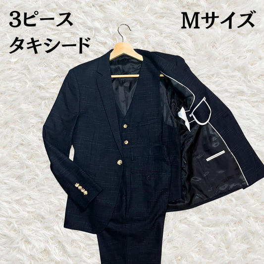 [Extremely beautiful item] Tuxedo 3-piece setup THE URBAN BLANCHE style