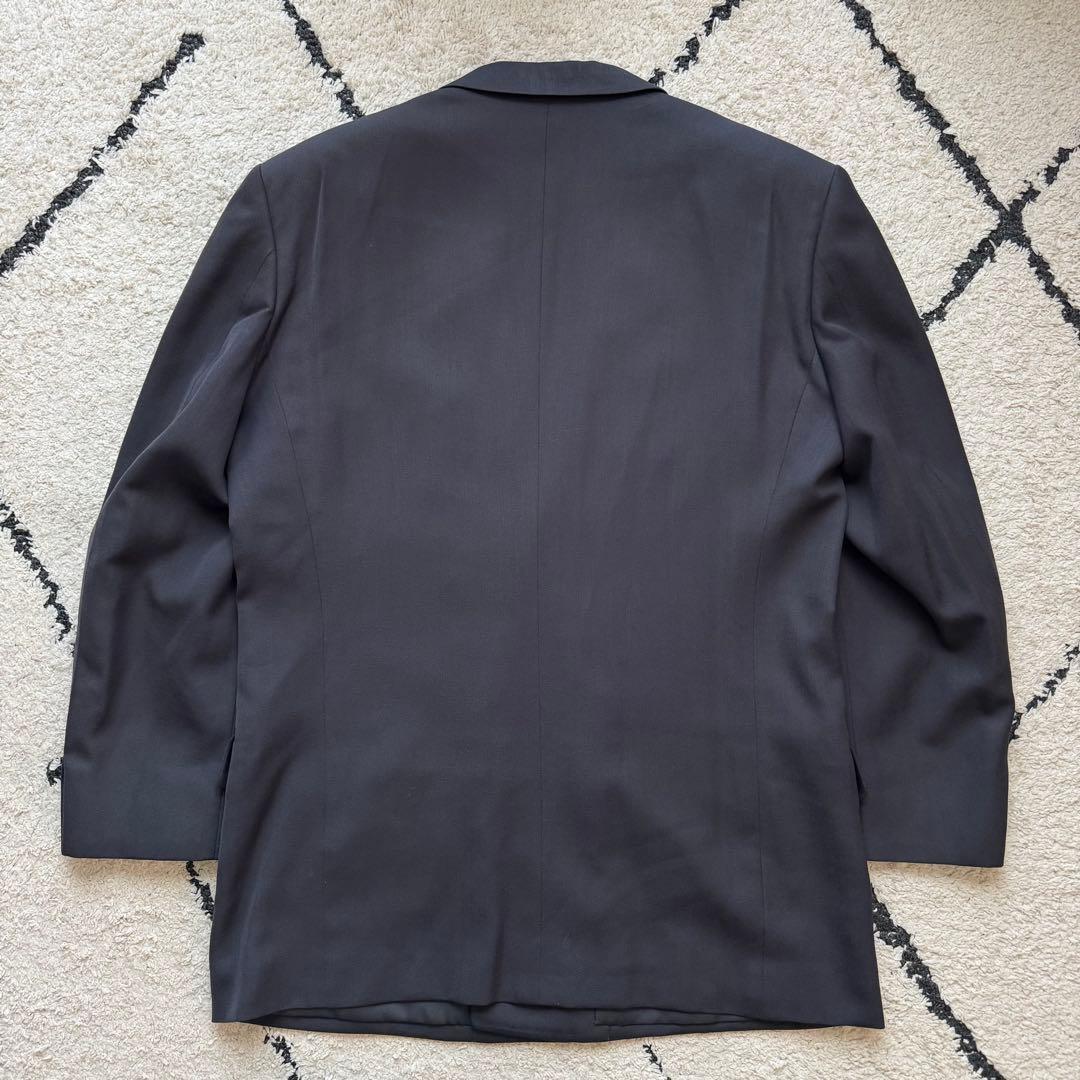 Vintage Suit Setup Double Purple Gray LL Masaki Suda