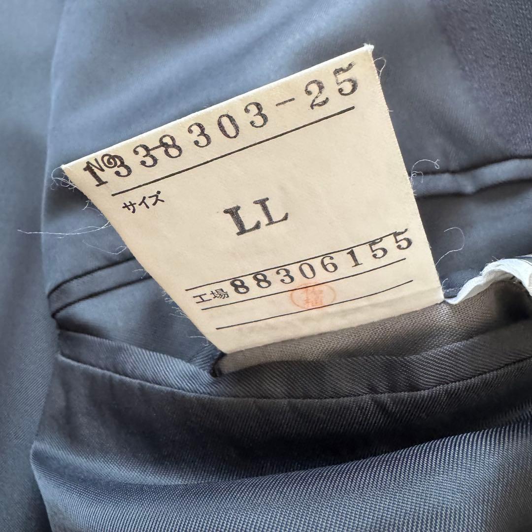 Vintage Suit Setup Double Purple Gray LL Masaki Suda
