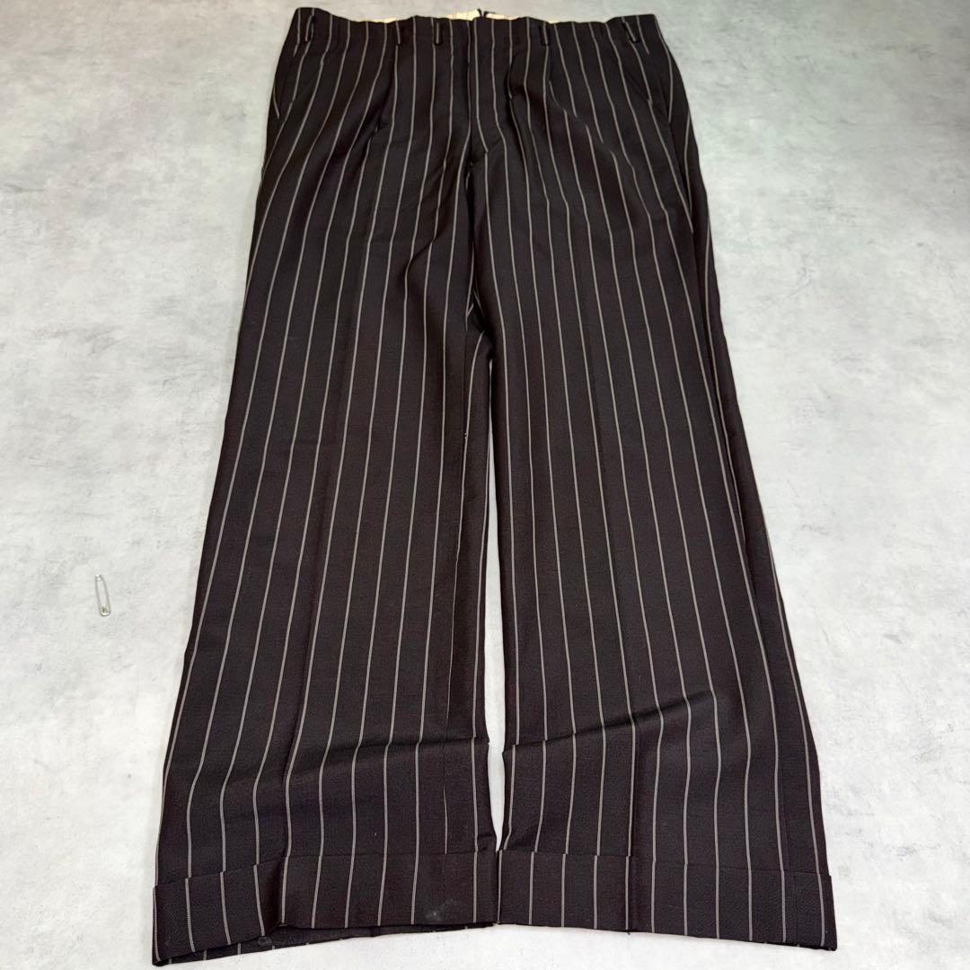 60s Vintage Rockabilly British Made Striped TALON Summer Wool