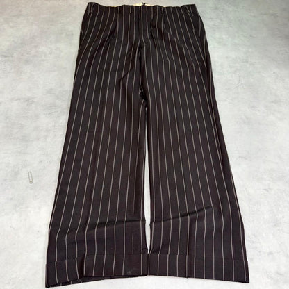 60s Vintage Rockabilly British Made Striped TALON Summer Wool