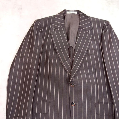 60s Vintage Rockabilly British Made Striped TALON Summer Wool