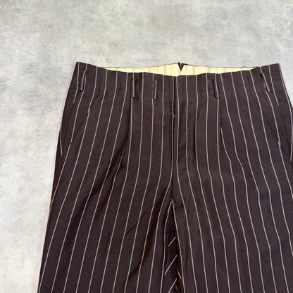 60s Vintage Rockabilly British Made Striped TALON Summer Wool