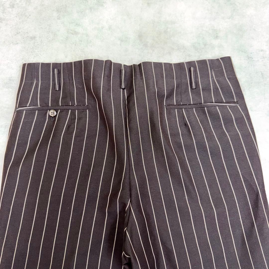 60s Vintage Rockabilly British Made Striped TALON Summer Wool
