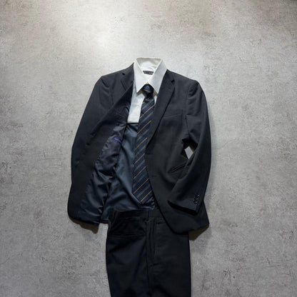 Men's Striped Setup Suit L Size Vintage Good Condition