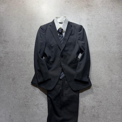 Men's Striped Setup Suit L Size Vintage Good Condition
