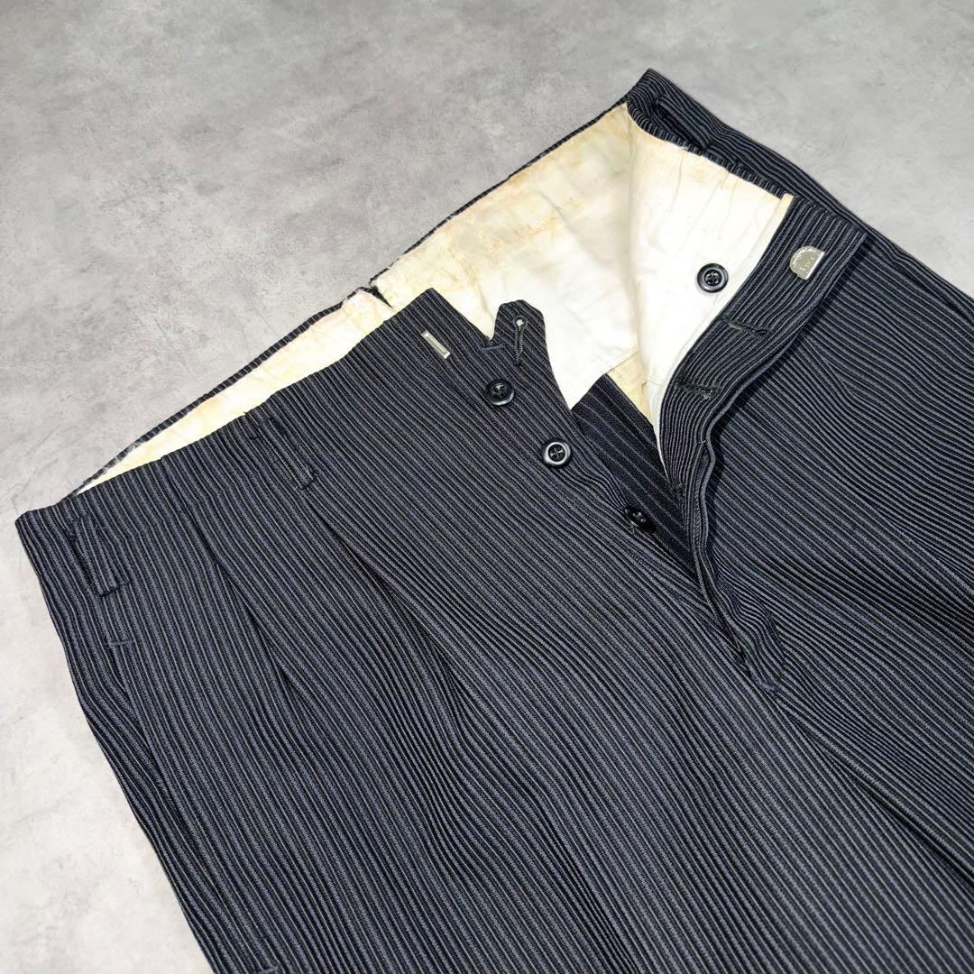 50s vintage suits button fly rockabilly extra thick chambray
