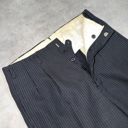 50s vintage suits button fly rockabilly extra thick chambray