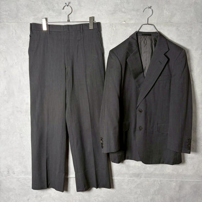 90s vintage Burberry 2B suit setup N2926