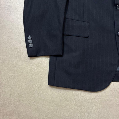 BrooksBrothers1818 Tailored Jacket Black Stripe Made in Japan
