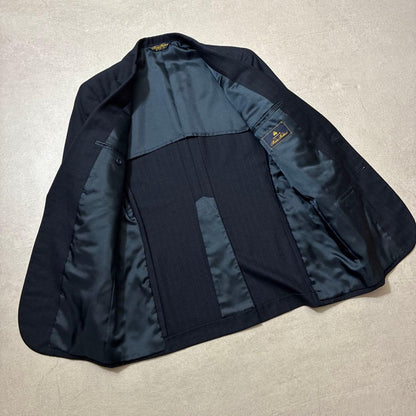 BrooksBrothers1818 Tailored Jacket Black Stripe Made in Japan