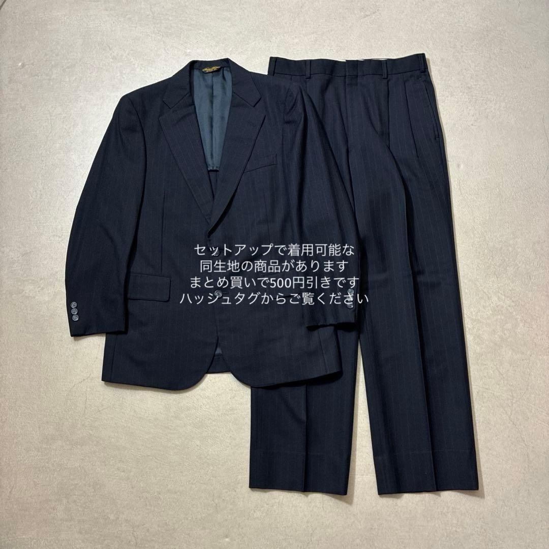 BrooksBrothers1818 Tailored Jacket Black Stripe Made in Japan