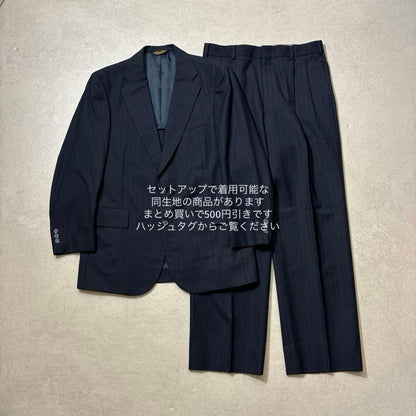 BrooksBrothers1818 Tailored Jacket Black Stripe Made in Japan