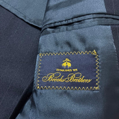 BrooksBrothers1818 Tailored Jacket Black Stripe Made in Japan