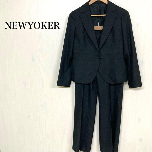 NEWYORKER Women's M Gray Suit Setup Pants Elegant