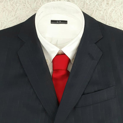 Good condition ◎Giorgio Armani suit setup navy dark blue M equivalent
