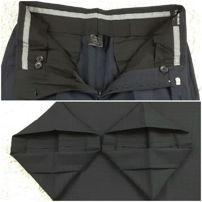 Good condition ◎Giorgio Armani suit setup navy dark blue M equivalent