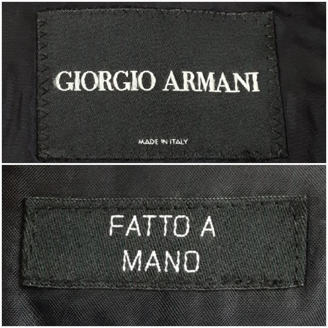 Good condition ◎Giorgio Armani suit setup navy dark blue M equivalent