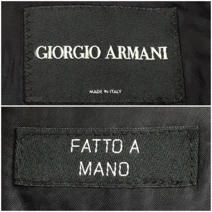 Good condition ◎Giorgio Armani suit setup navy dark blue M equivalent