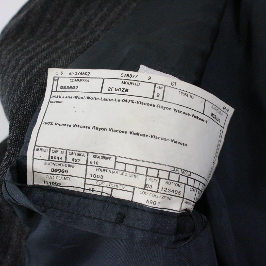 Very good condition ◎ ARMANICOLLEZIONI single suit striped S-M