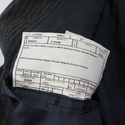 Very good condition ◎ ARMANICOLLEZIONI single suit striped S-M