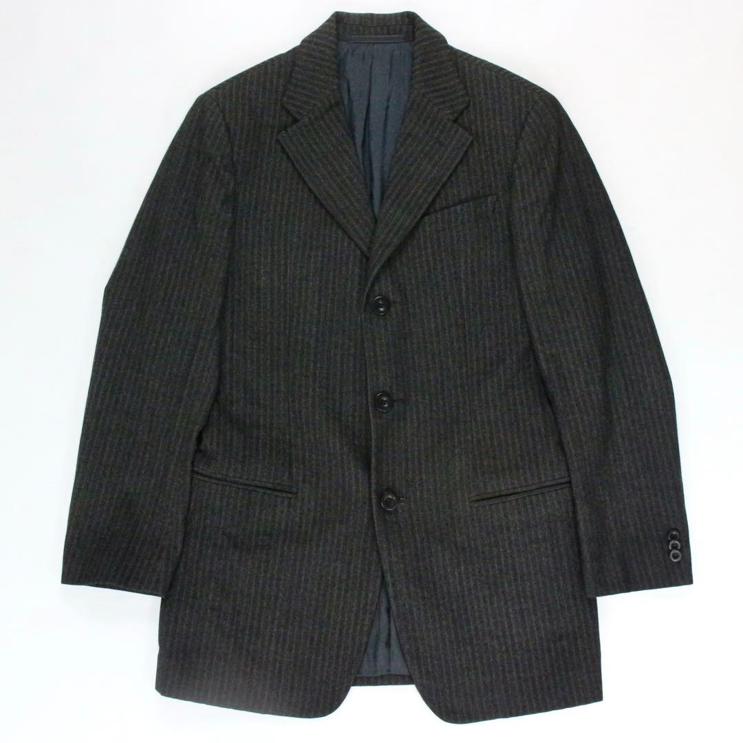 Very good condition ◎ ARMANICOLLEZIONI single suit striped S-M