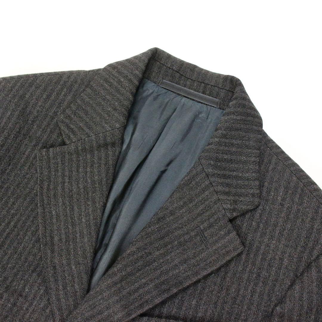 Very good condition ◎ ARMANICOLLEZIONI single suit striped S-M