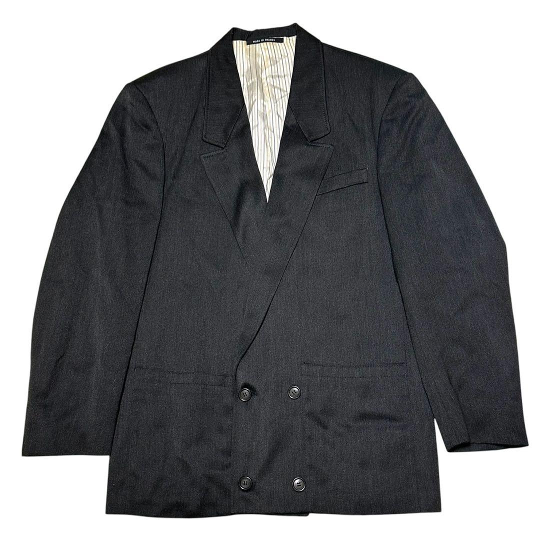 French Double Suit Setup Euro Vintage Black L-XL