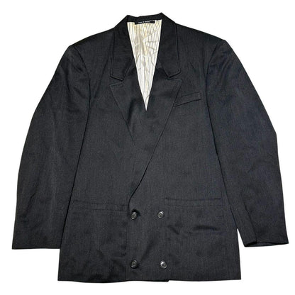 French Double Suit Setup Euro Vintage Black L-XL