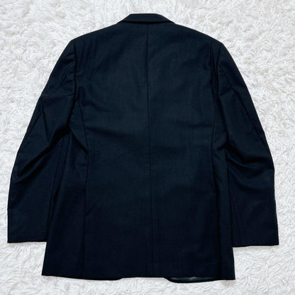 Brooks Brothers Wool Suit Black L Equivalent For Oversized Lovers