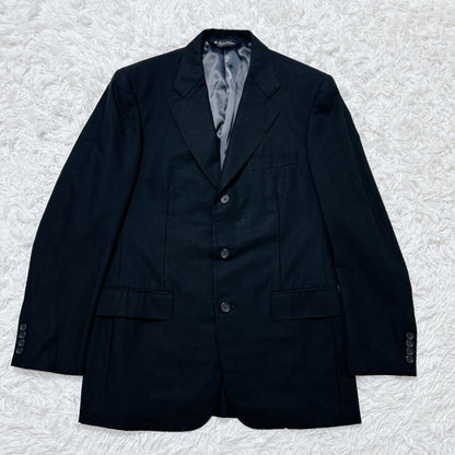 Brooks Brothers Wool Suit Black L Equivalent For Oversized Lovers