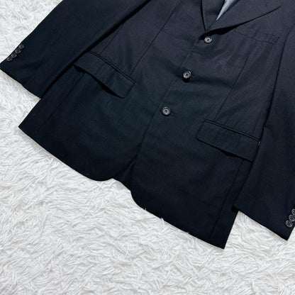 Brooks Brothers Wool Suit Black L Equivalent For Oversized Lovers