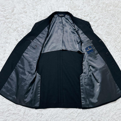 Brooks Brothers Wool Suit Black L Equivalent For Oversized Lovers