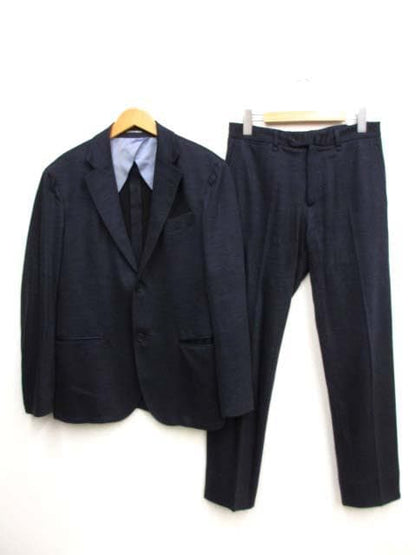 []Good condition Emporio Armani CITY LINE jersey material single suit