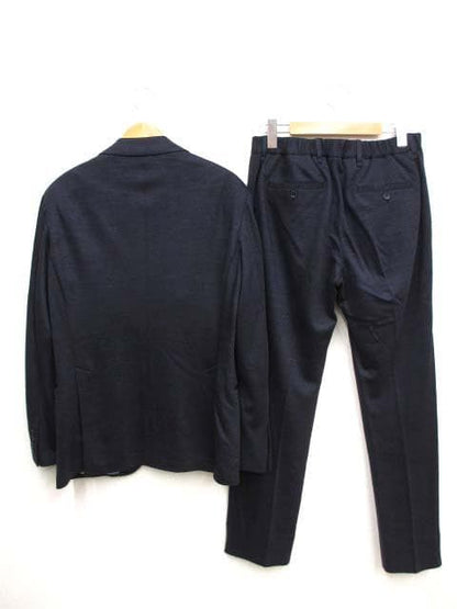 []Good condition Emporio Armani CITY LINE jersey material single suit