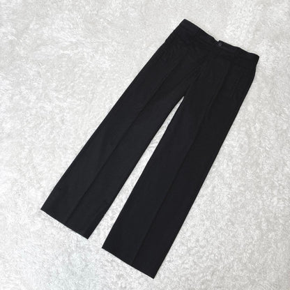 Giorgio Armani Italian Suit Setup 44 Black Stripe