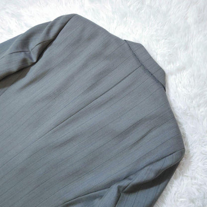 Givenchy Setup Suit Gray Tortoiseshell Button Unlined Top and Bottom Single