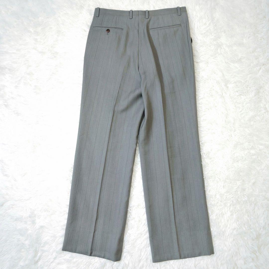 Givenchy Setup Suit Gray Tortoiseshell Button Unlined Top and Bottom Single