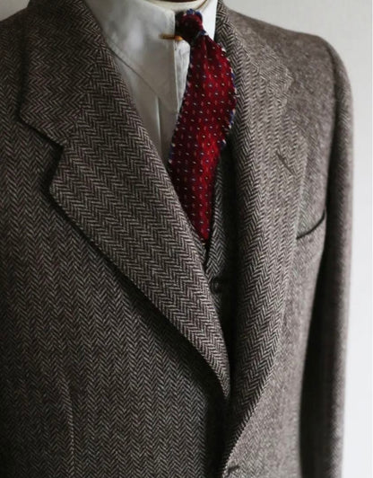 [Rare] 1940s vintage 3piece suit suit