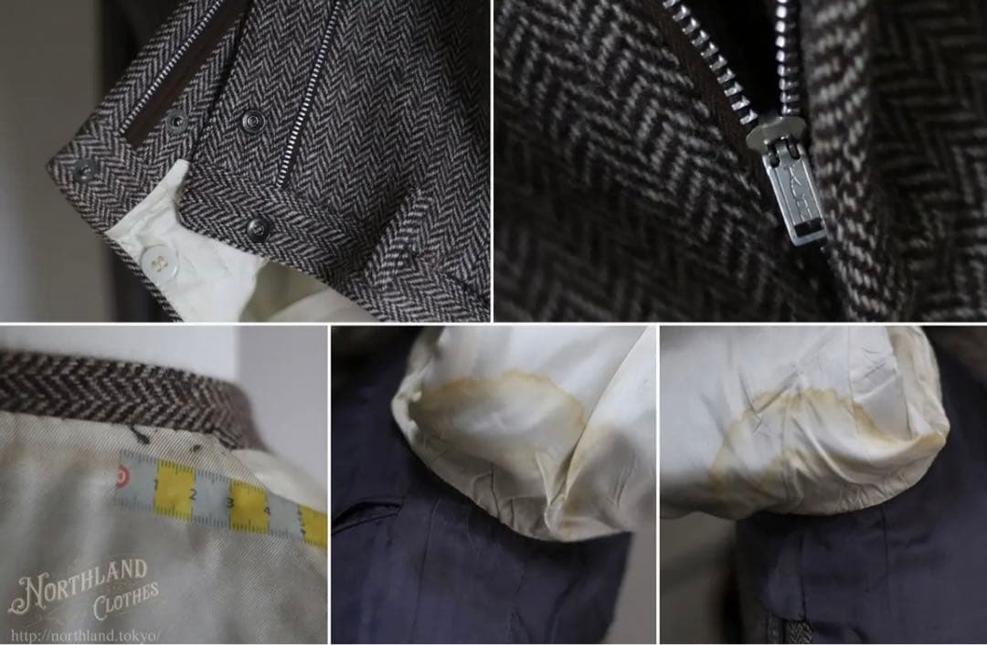 [Rare] 1940s vintage 3piece suit suit