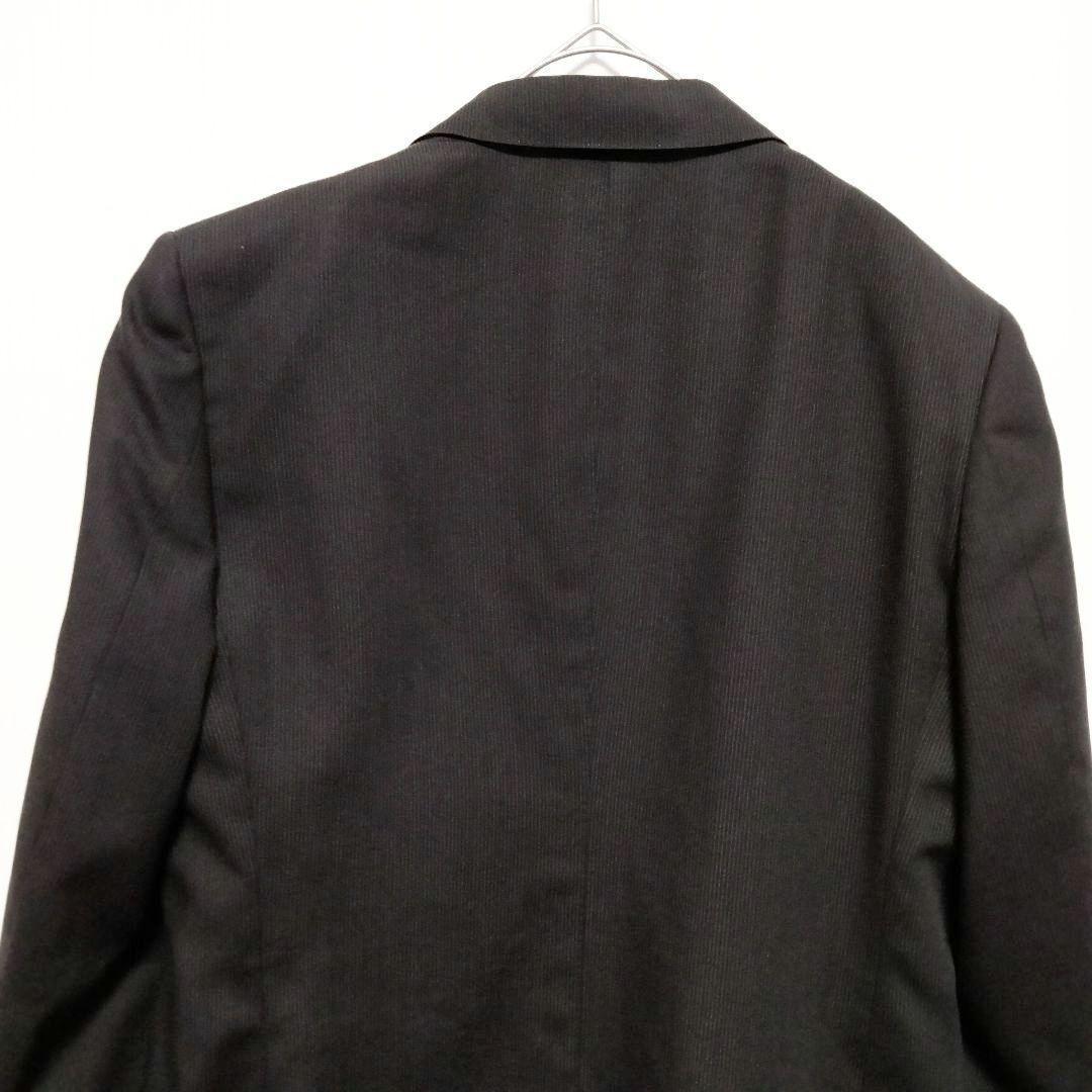 Super100 Setup Lining Allover Pattern Floral Stripe Black