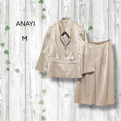 Annai Suit Setup Jacket Box Pleated Skirt Ceremony