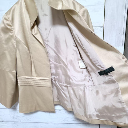 Annai Suit Setup Jacket Box Pleated Skirt Ceremony