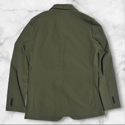 [Extremely Good Condition] Nano Universe LB.03 Seersucker Setup Khaki S