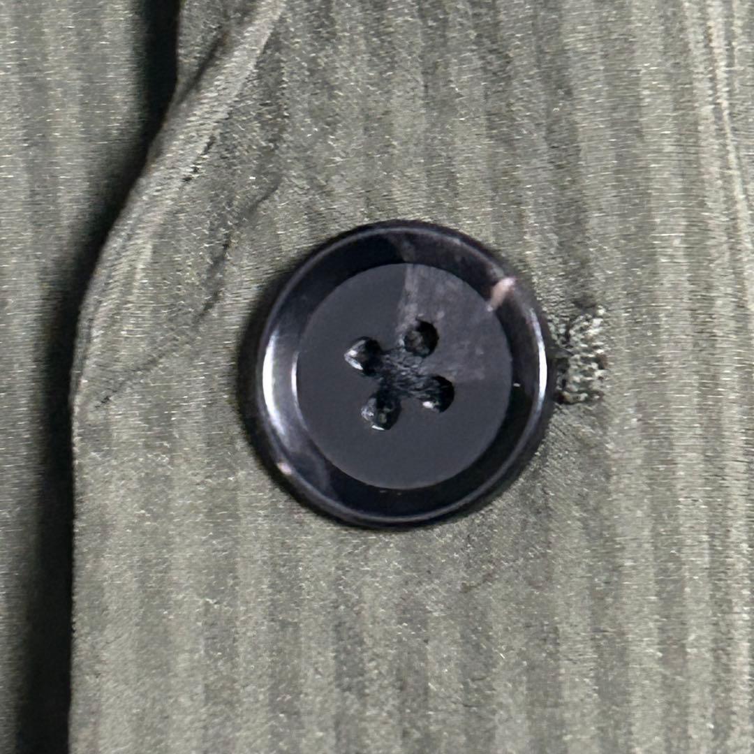 [Extremely Good Condition] Nano Universe LB.03 Seersucker Setup Khaki S