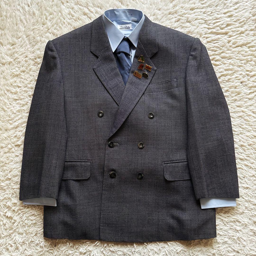 5-piece set, styled double suit, EUR pins, coming-of-age ceremony, entrance ceremony #4