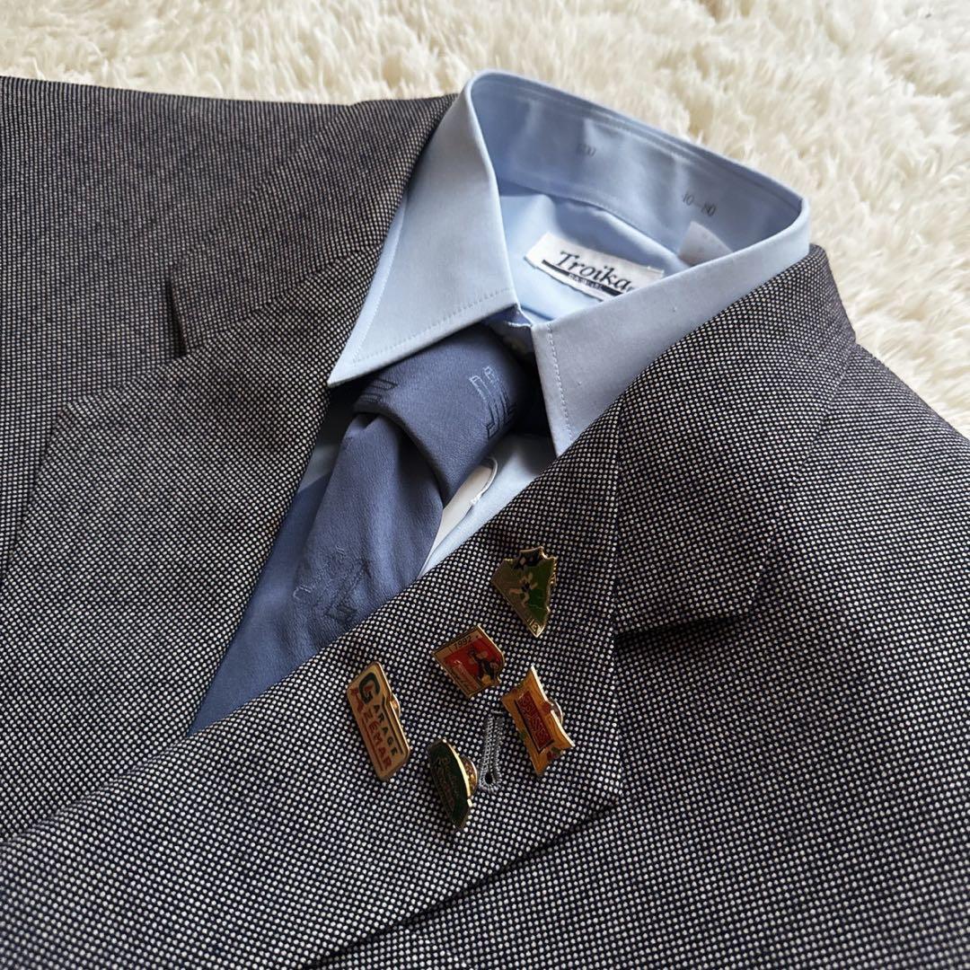 5-piece set, styled double suit, EUR pins, coming-of-age ceremony, entrance ceremony #4