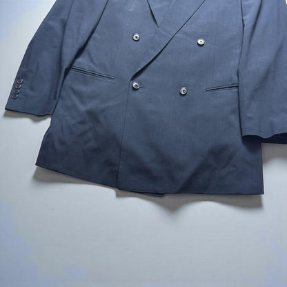 Vintage double suit setup Hermes tie shirt 4-piece set