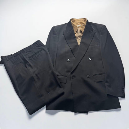 Vintage double suit setup 4-piece set ceremony ceremony
